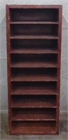 Industrial Wood File Cabinet (12" × 12" × 30")