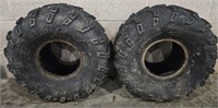 ITP Mud Lite 22X 11-8 ATV Tires (bidding 2 times