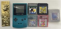 GameBoy Color w/ Games Including Tetris, Pokémon