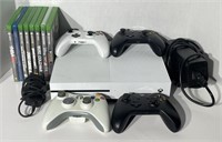 XBox w/ Controllers And Games Including Grand