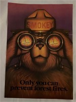 1980’s Only You Can Prevent Forest Fires Poster