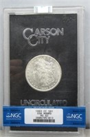 1883-CC Morgan Silver Dollar. GSA Hoard.