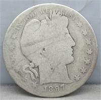 1897-S Half Dollar.
