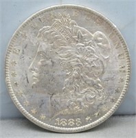 1888-O Morgan Silver Dollar. CH. BU.