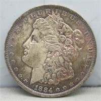 1884-O Morgan Silver Dollar. CH. BU.