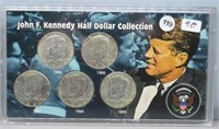 JFK Silver Half Dollar Collection.