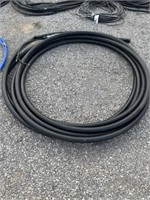 Poly pipe with wire