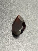 1.86 Carat Ethiopian Black Opal Pear Cut Gemstone