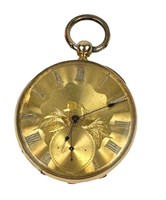 18K Gold Pocket Watch