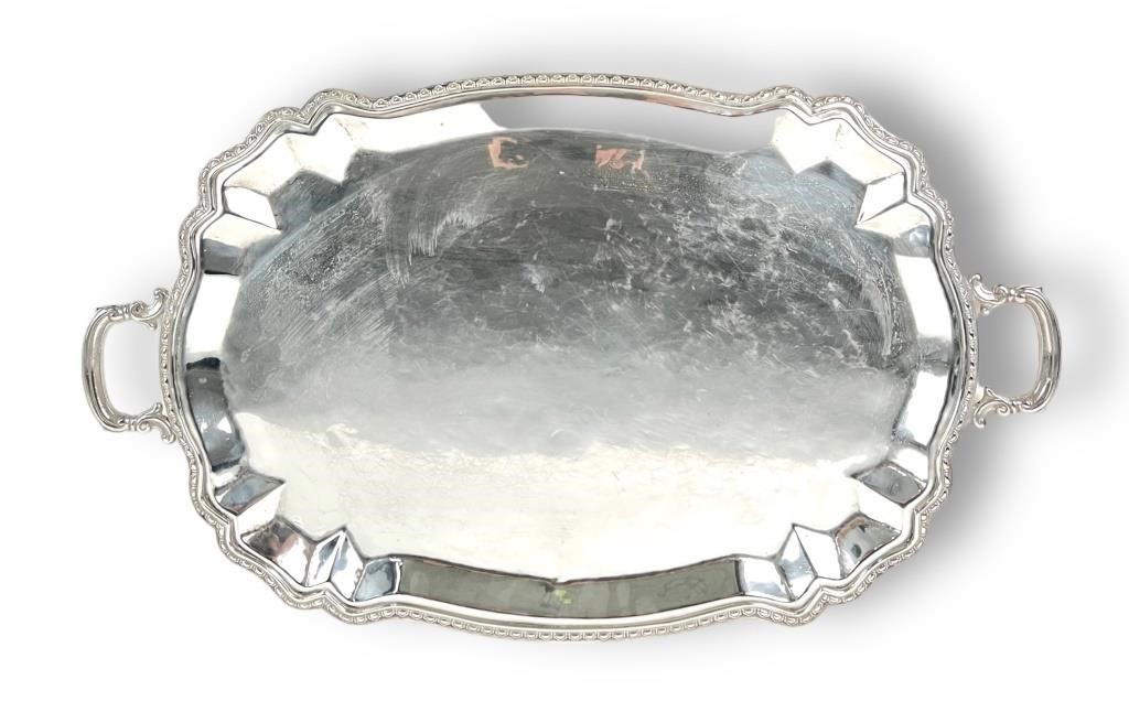 Camusso Peru Sterling Silver Tray