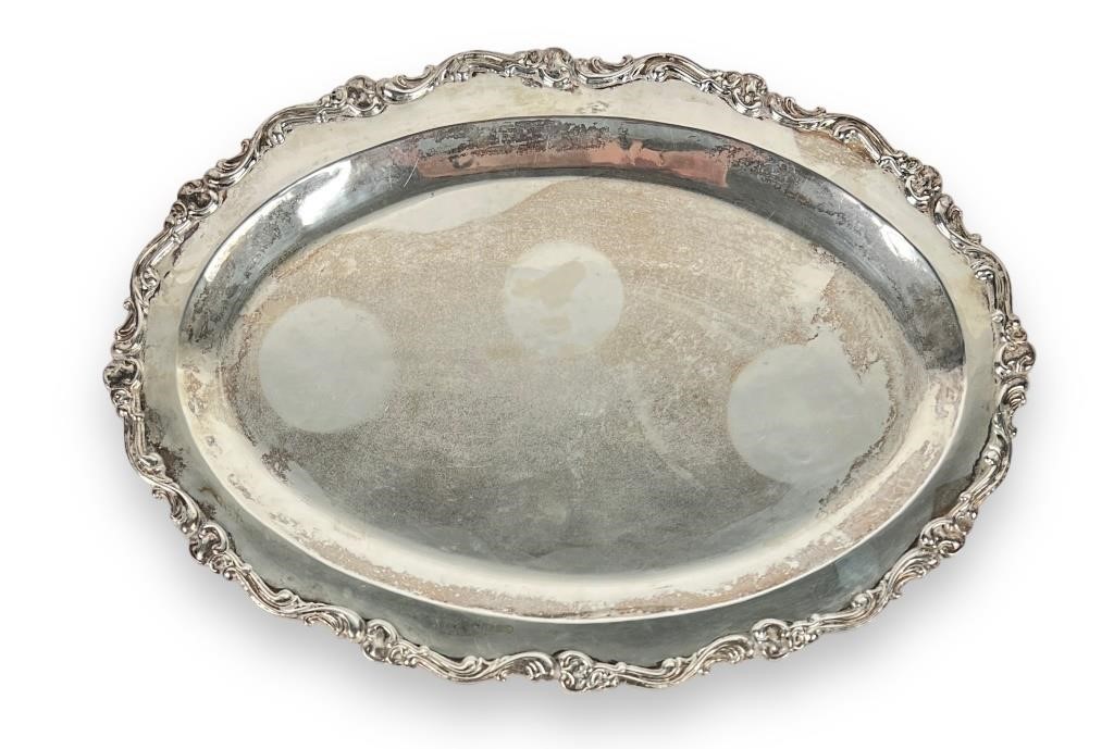 Camusso Peru Sterling Silver Tray