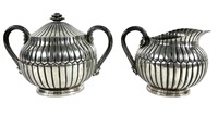 Sanborns Mexico Sterling Silver Sugar & Creamer