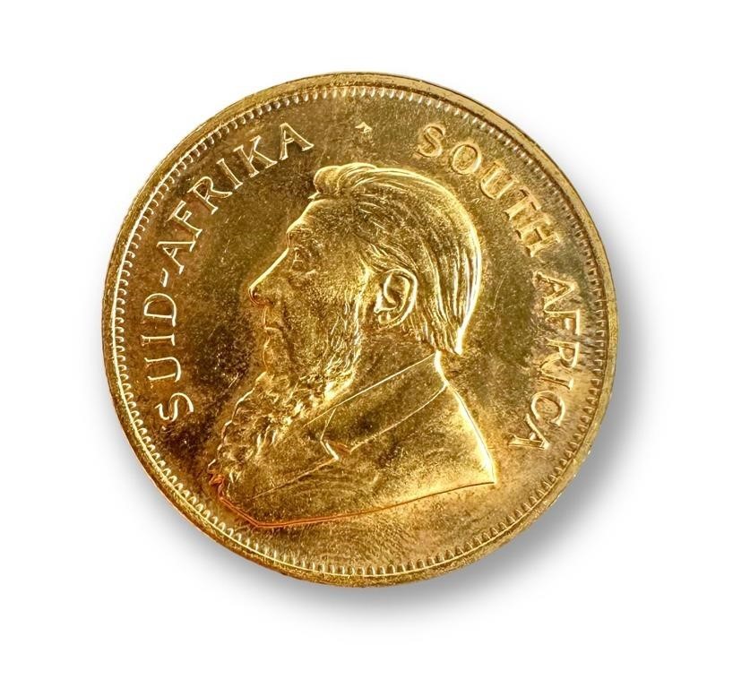 1980 South African 1oz Gold Krugerrand Coin