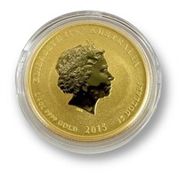 2015 Australian 1/4 oz .9999 Gold 25 Dollar Coin
