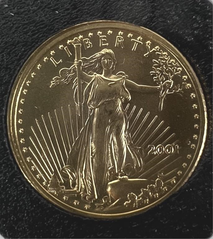 2001 American $5 Gold Coin