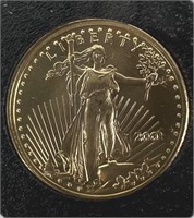 2001 American $5 Gold Coin