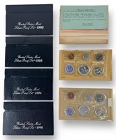 (6) US Silver Proof Sets (Inc. 1959 & 61)