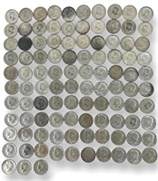 (103) 40% Silver Kennedy Half Dollars