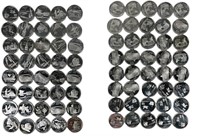 (80) Assorted BU Silver State Quarters