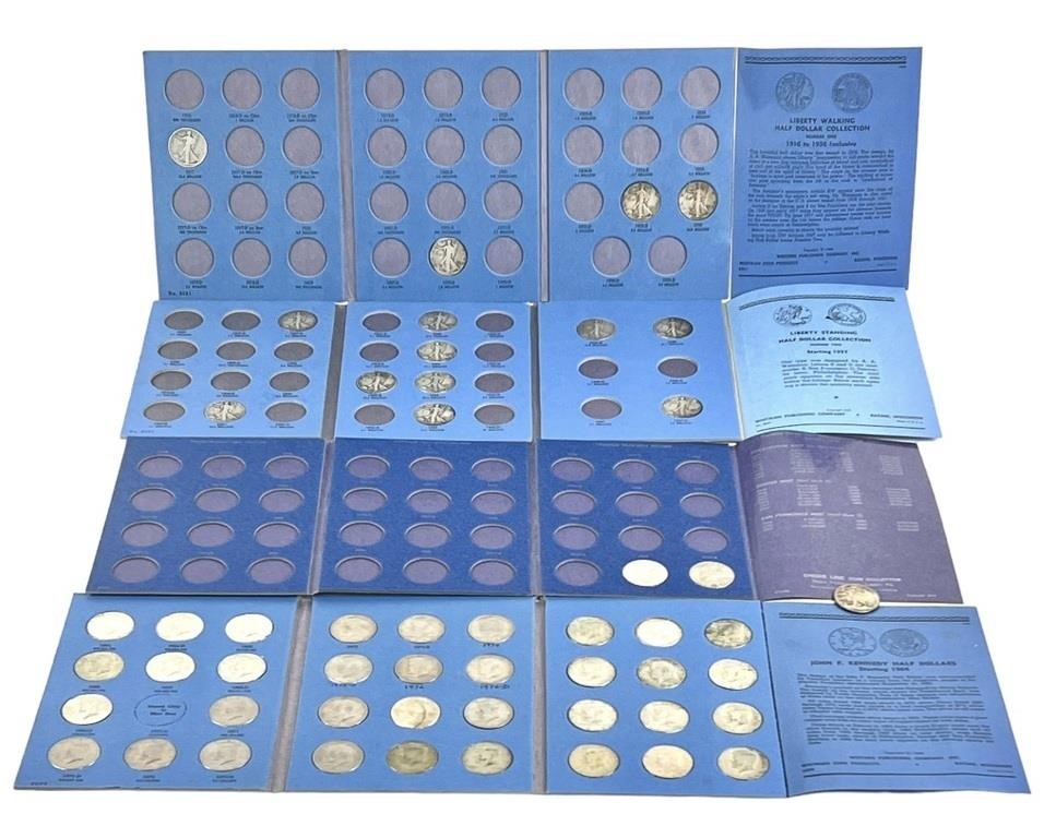 (52) Assorted Half Dollars (1917-1977)