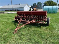 McCormick MF Grain Drill 16x w/grass seed