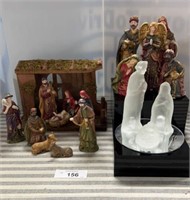 Partial nativity scenes