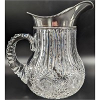 ABP CG Pitcher With Sterling Silver Top, Marked W