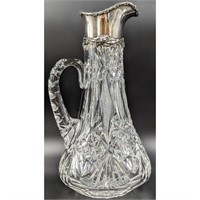 ABP CG Pitcher With A Sterling Silver Top And Haw