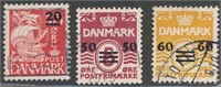 FAROE ISLANDS #4-6 USED FINE-VF