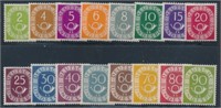 GERMANY #670-685 MINT FINE-VF H