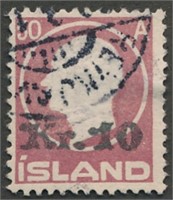 ICELAND #140 USED FINE-VF