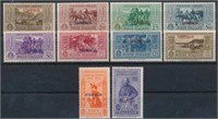 ITALY AEGEAN STAMPALIG #17-26 MINT FINE H