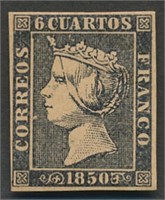 SPAIN #1 MINT FINE NH