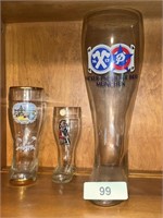 German Boot Beer Glasses