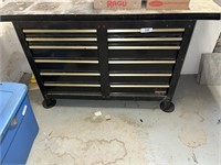 Craftsman Metal Tool Box w/ Modified Top