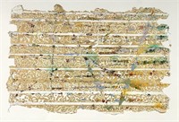 William Weege Relief on Handmade Paper