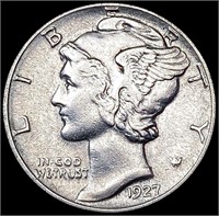 1927-S Mercury Dime NEARLY UNCIRCULATED