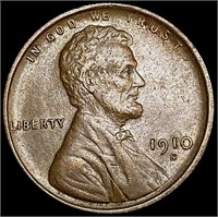 1910-S Wheat Cent UNCIRCULATED