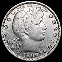 1899 Barber Quarter CLOSELY UNCIRCULATED