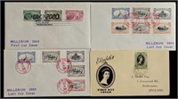 WORLD COVERS MINT/USED AVE-VF H/NH