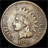 1876 Indian Head Cent LIGHTLY CIRCULATED