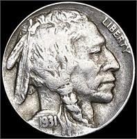1931-S Buffalo Nickel LIGHTLY CIRCULATED