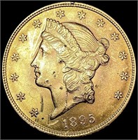 1895 $20 Gold Double Eagle HIGH GRADE