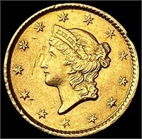 1852 Rare Gold Dollar HIGH GRADE