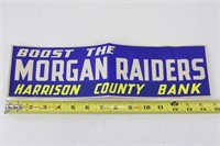 Morgan Raiders Indiana Bumper Sticker