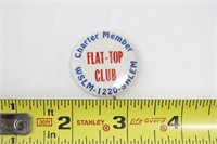WSLM-1220 Salem Indiana Flat Top Club Button