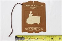 Consider H Willett Furniture Tag Louisville KY