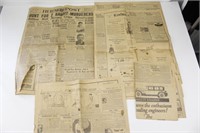 1926 Herald Post Indiana Edition Newspaper