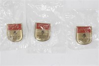 (3) 1985 Coca Cola Kentucky Derby Pins