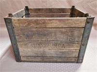 Shamokin & San Antique Advertising Crate